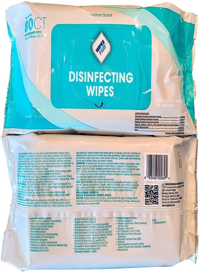 WipesPlus Disinfecting Wipes - Industrial Strength Sanitizing Wipes - Pack of 80 Disinfectant Wipes - Made in the USA - Image 5